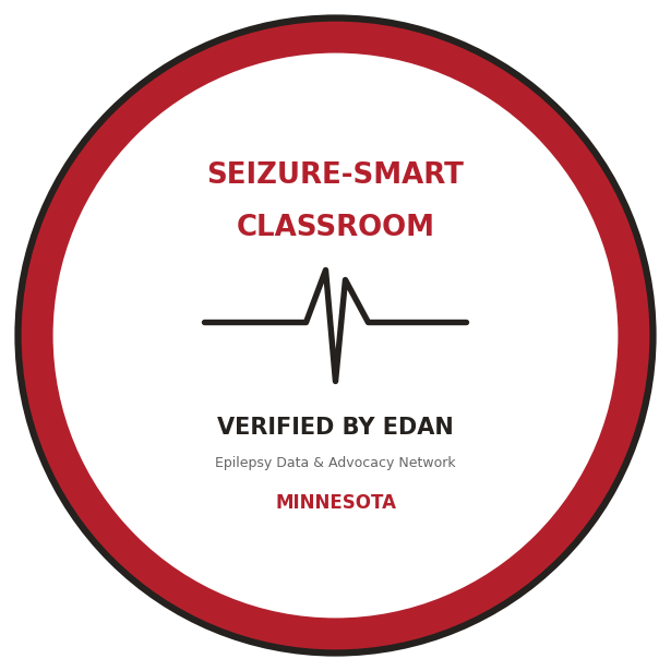 Seizure-Smart Classroom badge